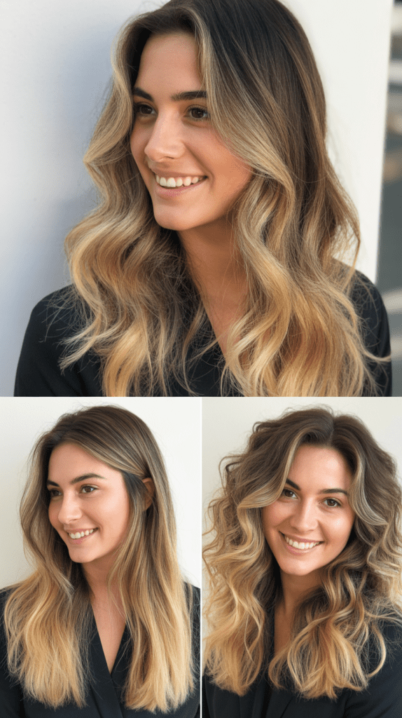 Rooted Blonde Balayage