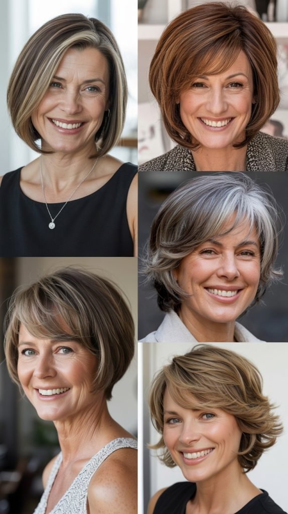 Asymmetrical Bob with Layers
