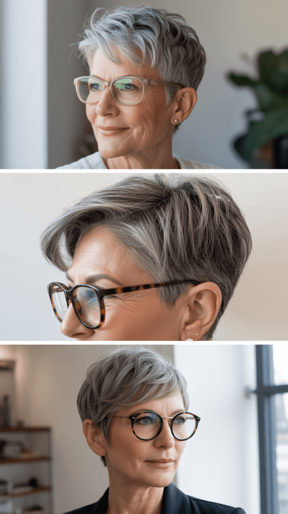 Textured Crop with Side Undercut