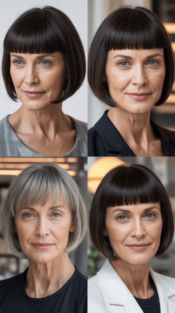 Blunt Bob with Micro Bangs