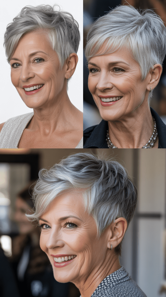 Disconnected Pixie Cut