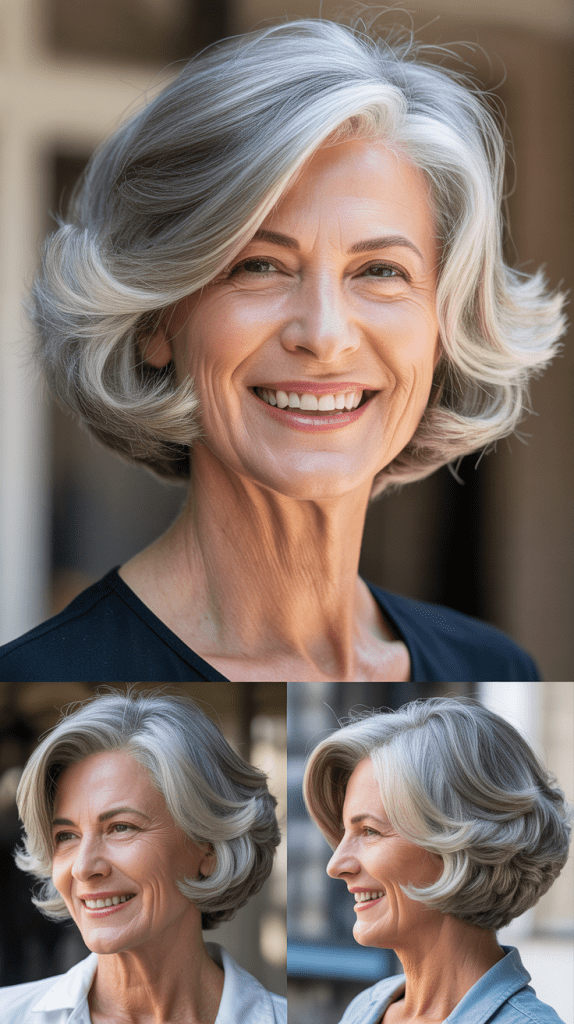 Short Bob with Flipped Ends