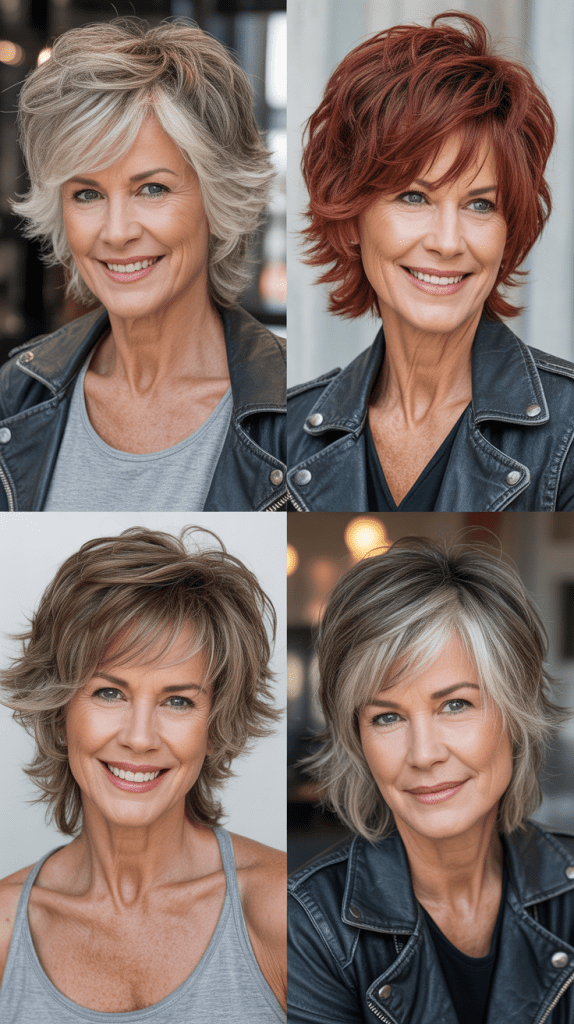 Textured Pixie with Razored Edges