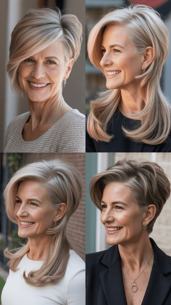 Disconnected Bob with Color Blocking