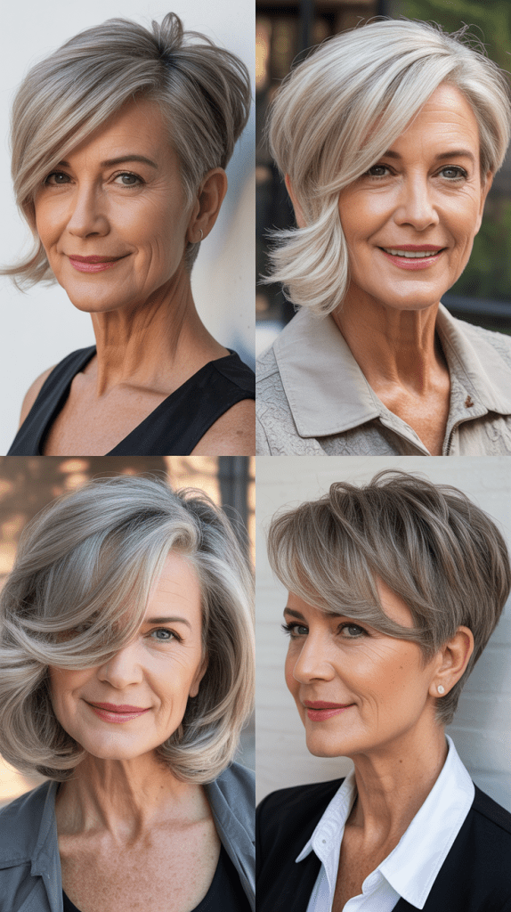 Asymmetrical Pixie with Long Side Sweep