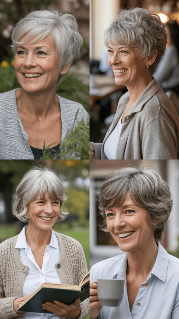 Feathered Pixie with Bangs