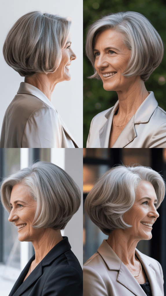 Nape-Hugging Short Bob