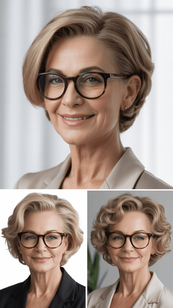 Classic Short Cut with Natural Texture