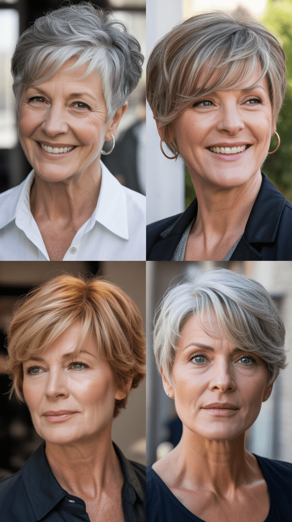 Cropped Cut with Side Fringe