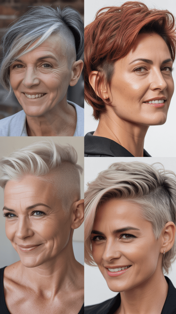 Buzzed Sides with Longer Top