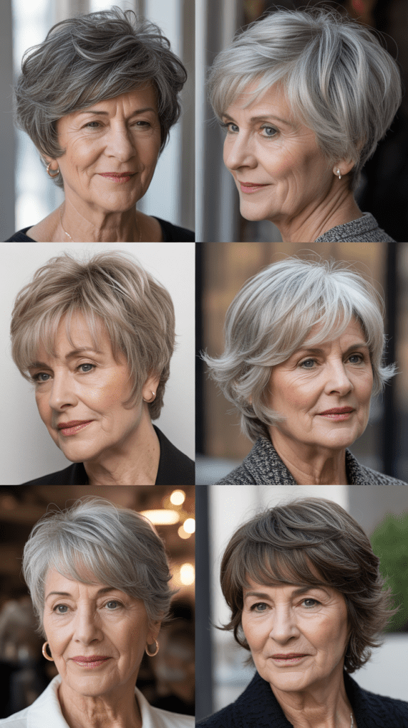 Short Cut with Piecey Texture