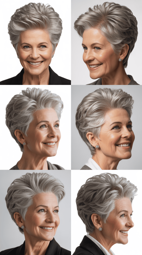 Voluminous Pixie with Lifted Crown