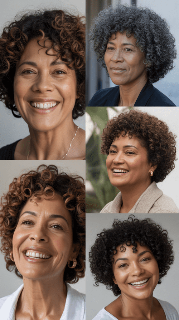 Short Afro for Natural Curls