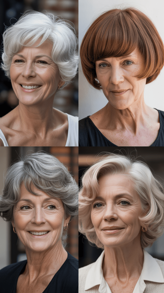 Classic Bowl Cut with Modern Touches