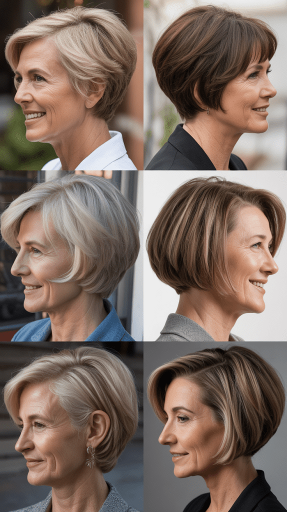 Inverted Bob with Sharp Angle