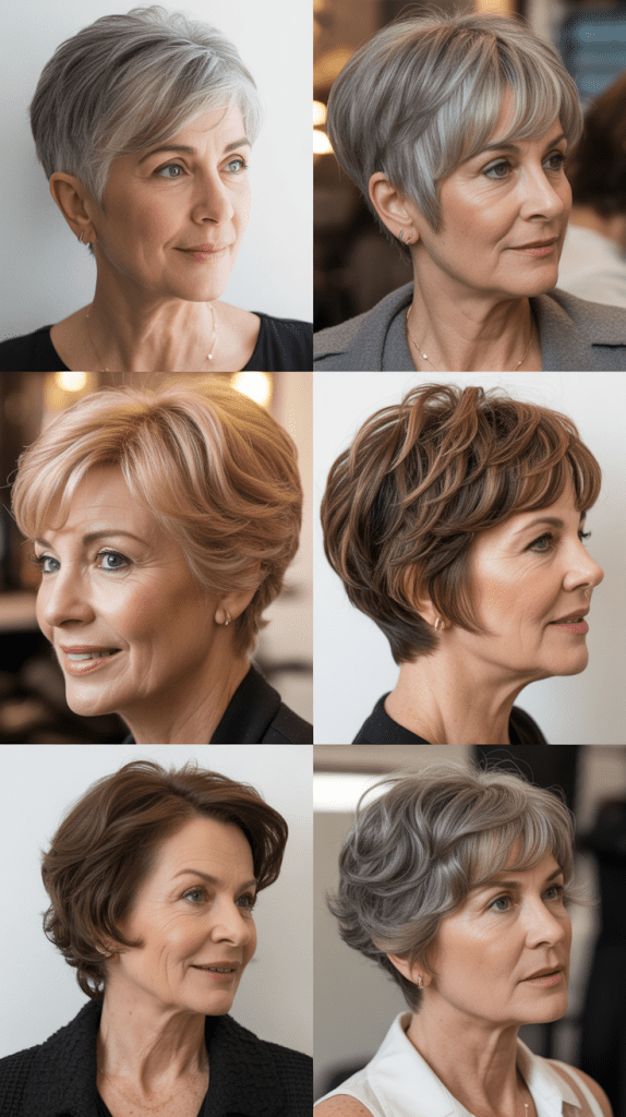 Classic Pixie Cut with Modern Twist