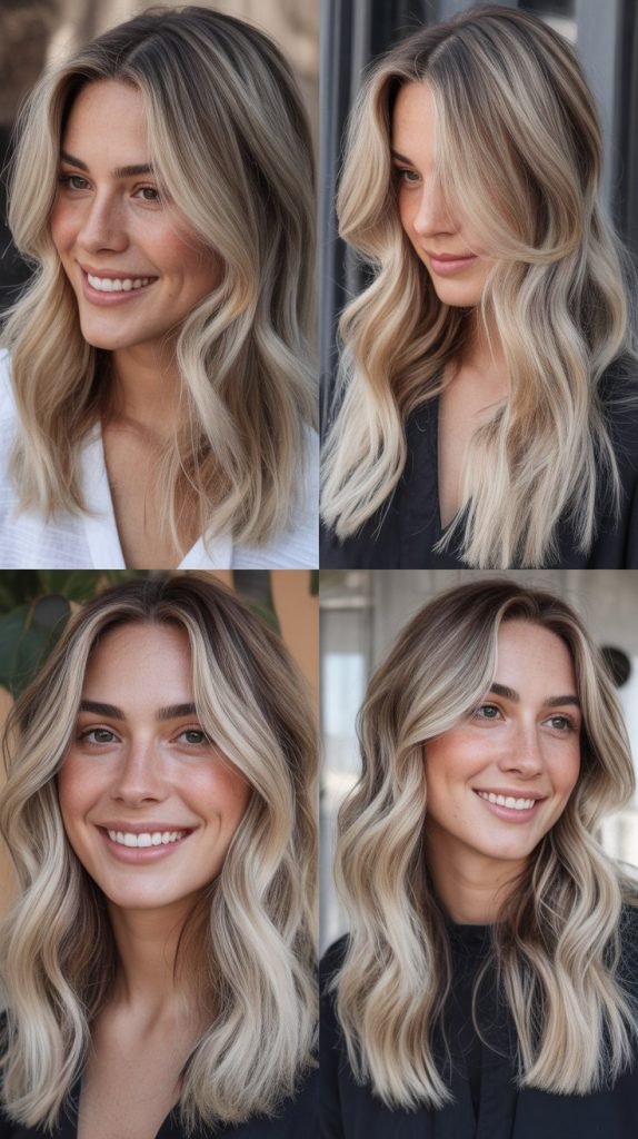 Cool Blonde Balayage