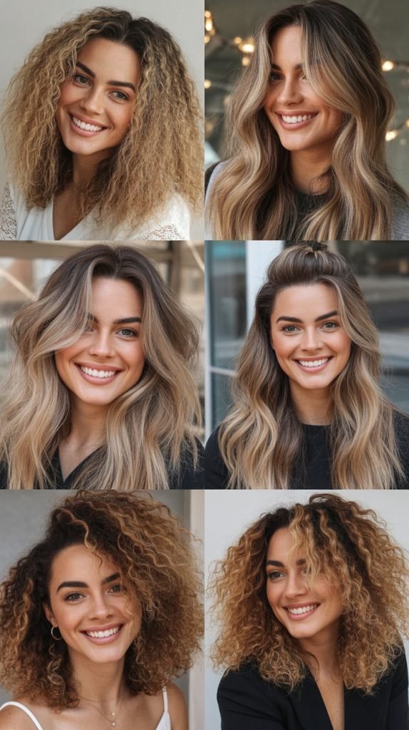 Blonde Highlights for Thick Hair