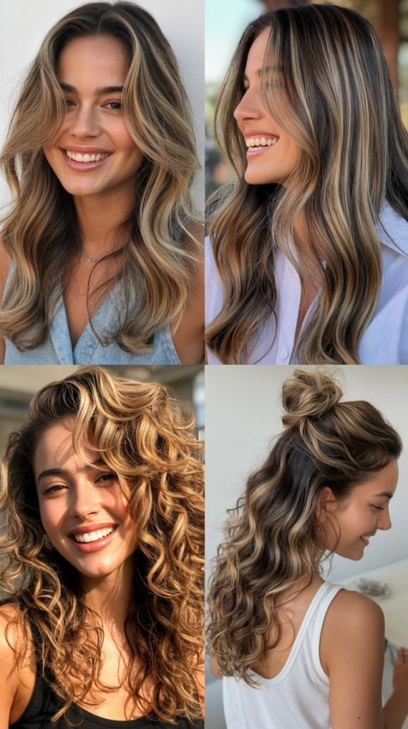 Highlights for Long Hair