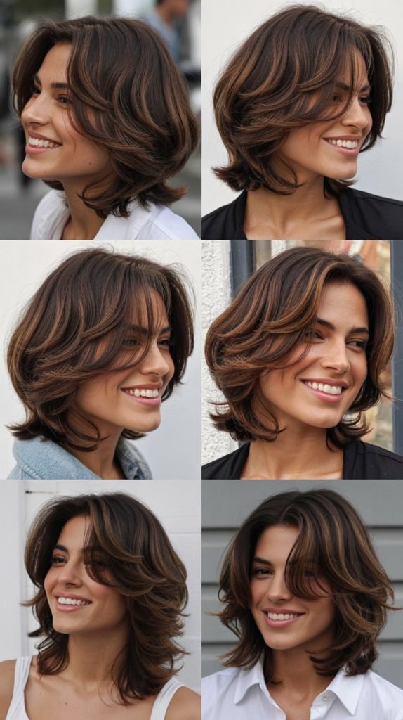  Soft Shoulder-Length Layers