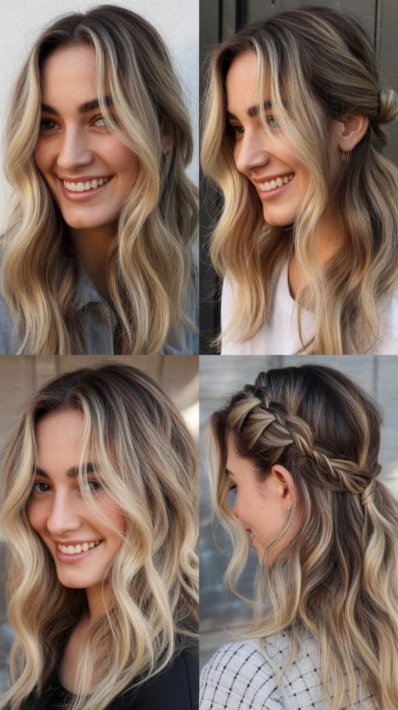 Blonde Peekaboo Highlights