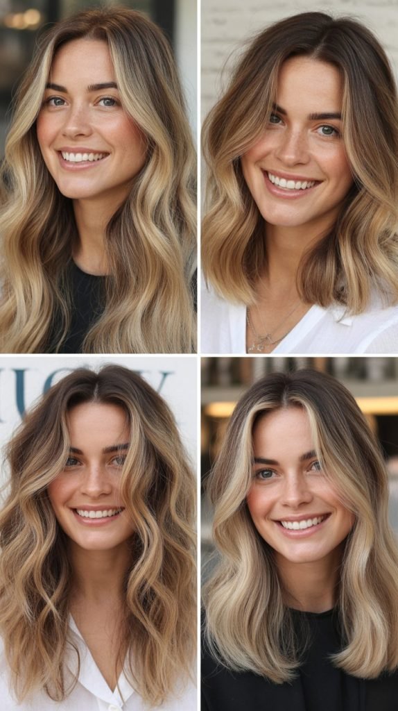  Balayage Blonde Highlights