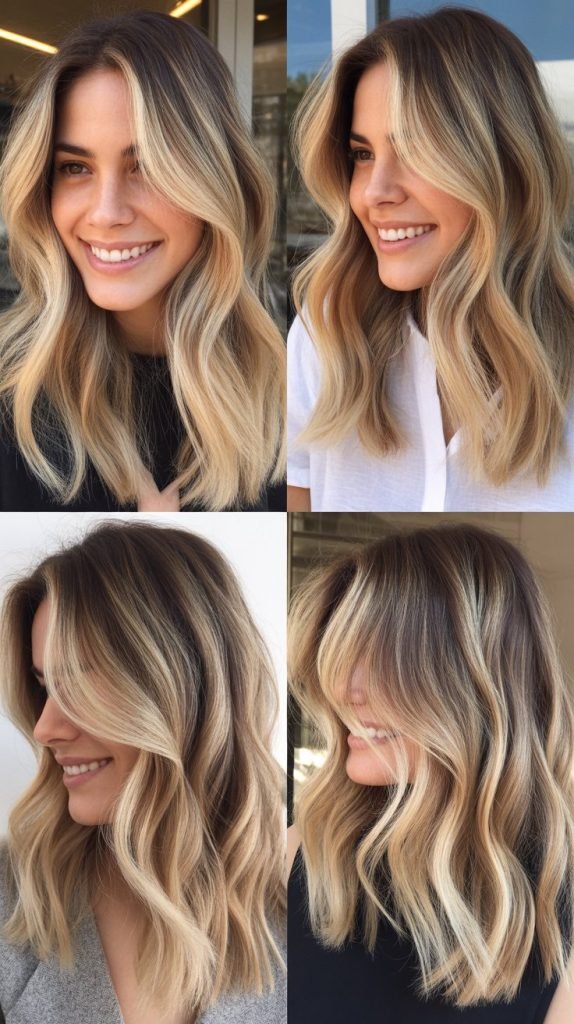 Rooted Blonde Balayage