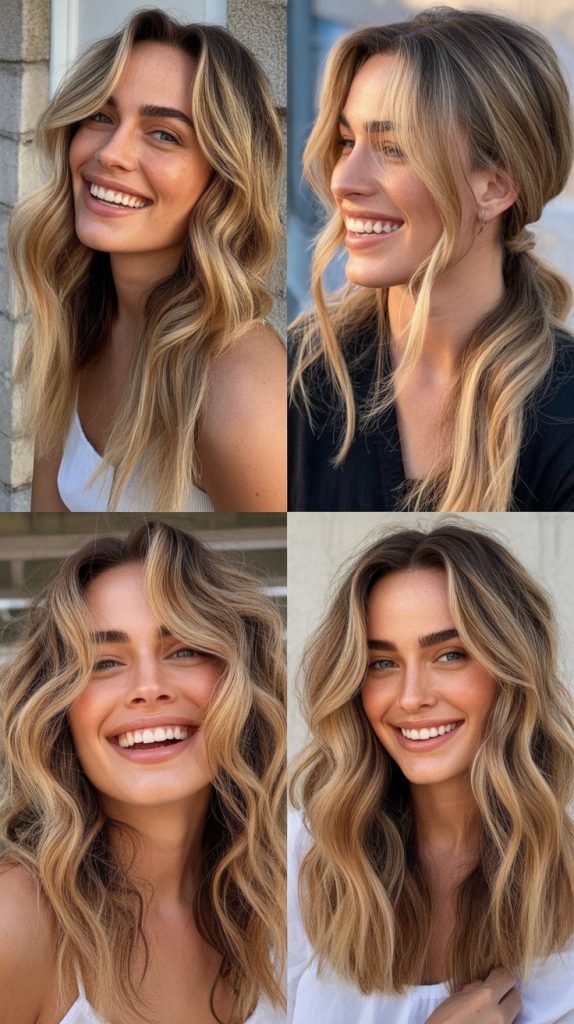 Sunkissed Blonde Highlights