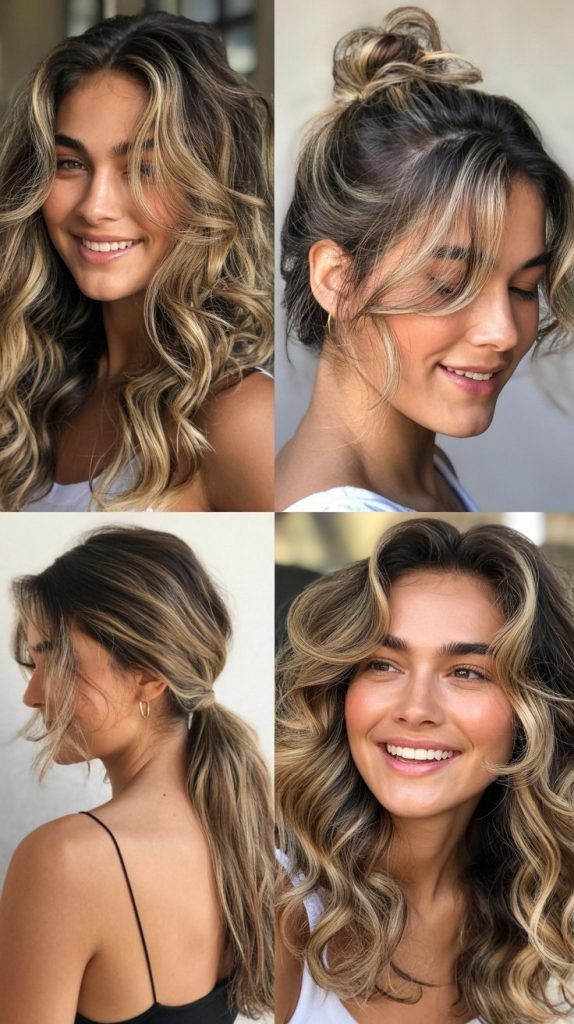  Golden Blonde Highlights