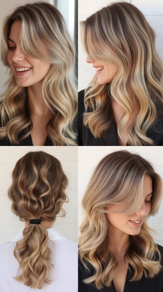  Creamy Blonde Highlights
