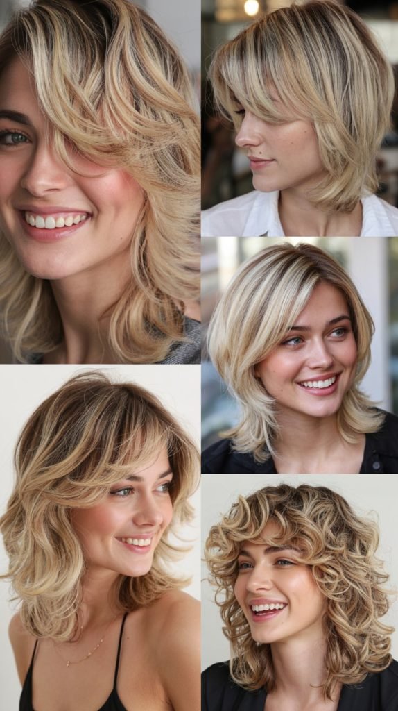 Textured Blonde Layers