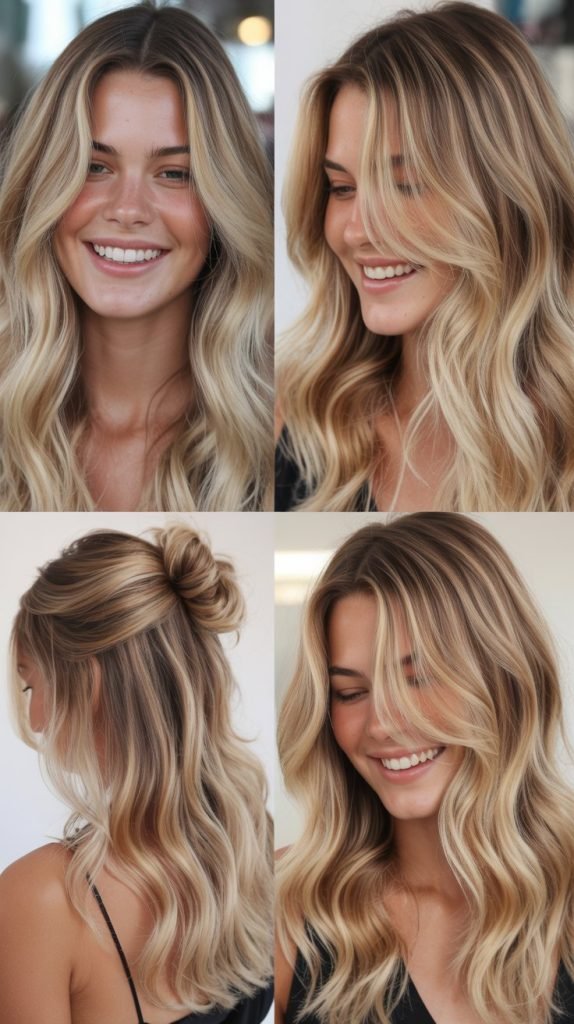  Creamy Blonde Balayage