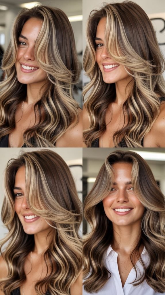  Chunky Blonde Highlights For Bold Brown Hair Statements
