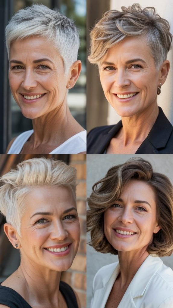 Buzzed Sides with Length on Top