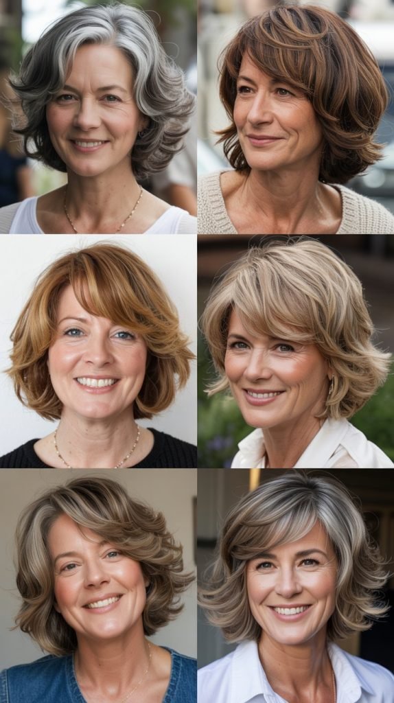 Layered Bob with Undone Texture