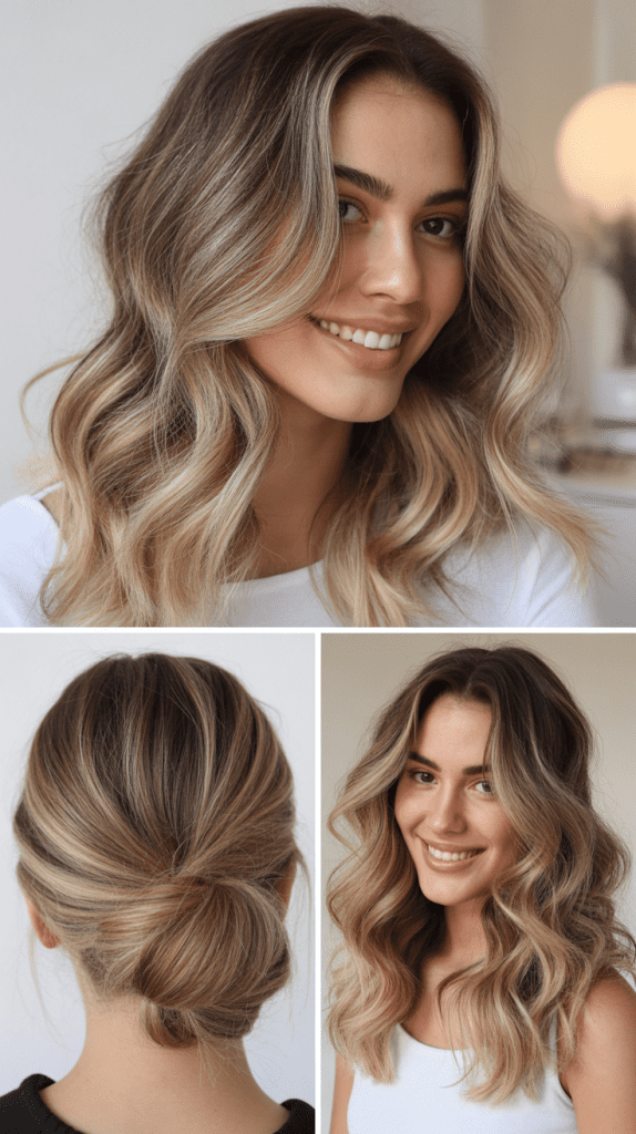 Beige Blonde Balayage