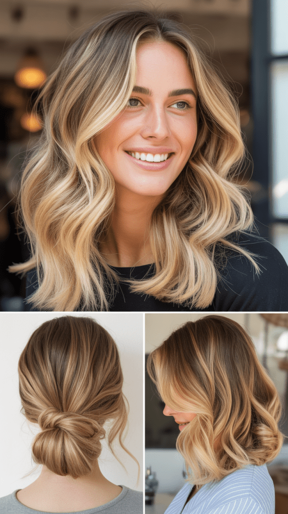  Golden Blonde Balayage
