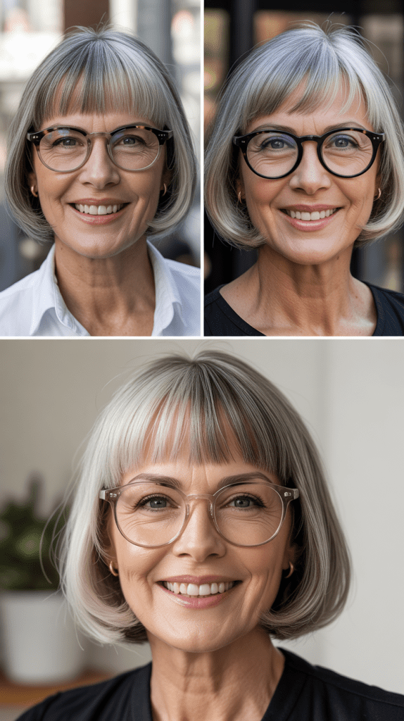 Precision Bob with Micro Bangs