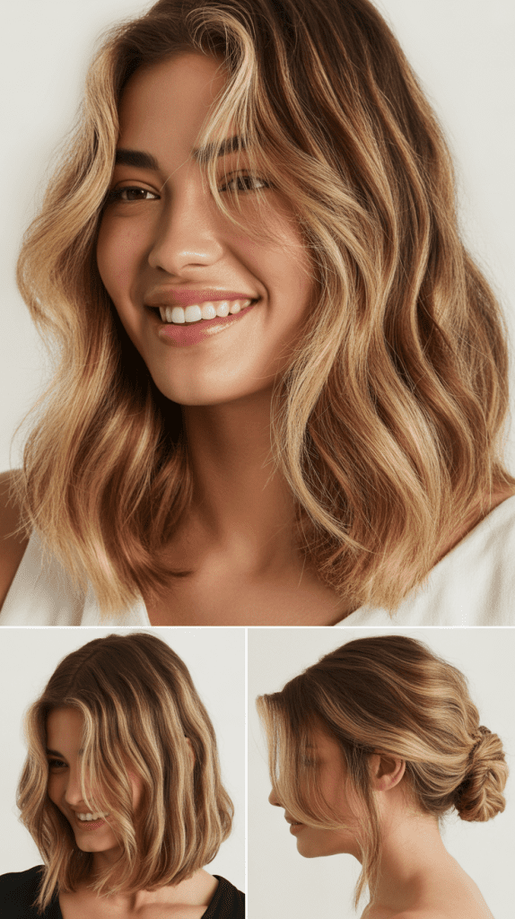  Champagne Blonde Balayage