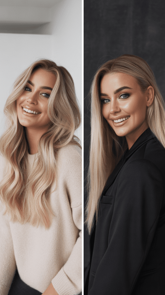 Cool Blonde Contrast