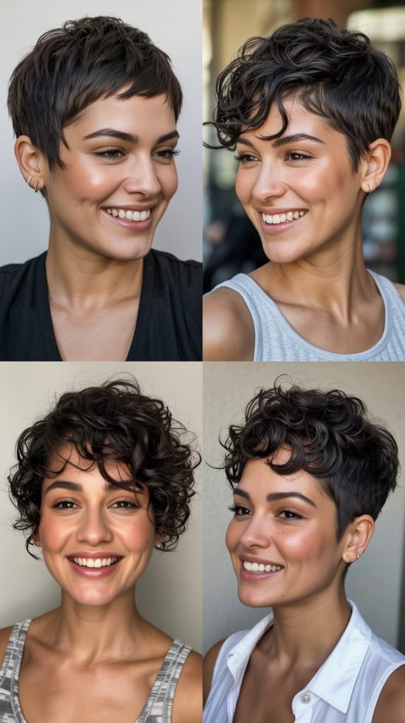  Edgy Pixie with Disconnected Layers