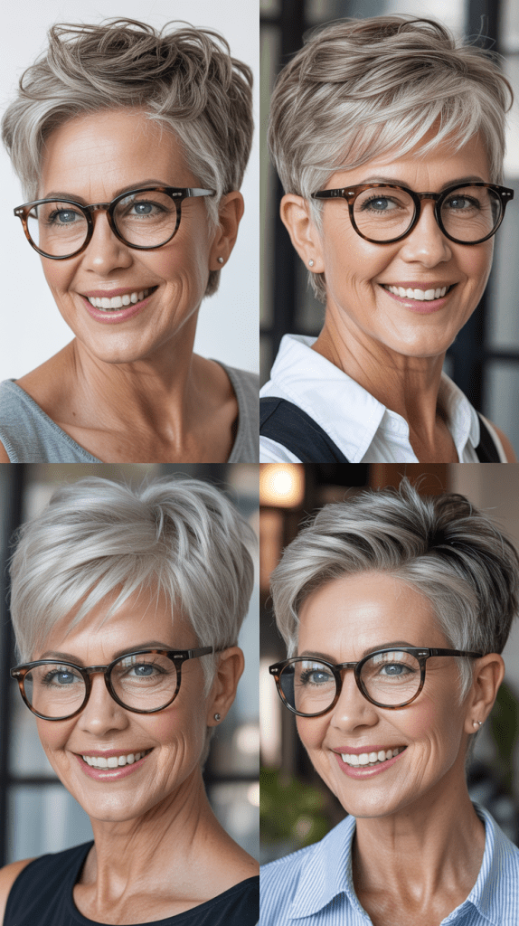 Layered Pixie with Volume