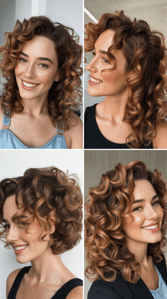 Cinnamon Brown with Golden Highlights