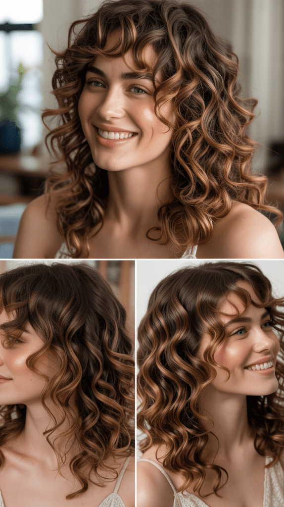 Mocha Brown with Caramel and Honey Mix