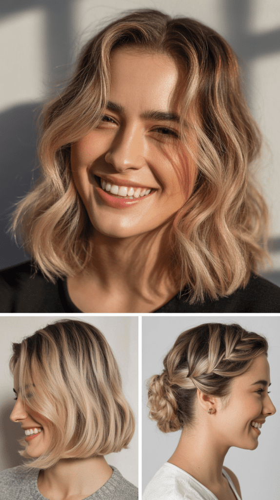 Champagne Blonde Highlights