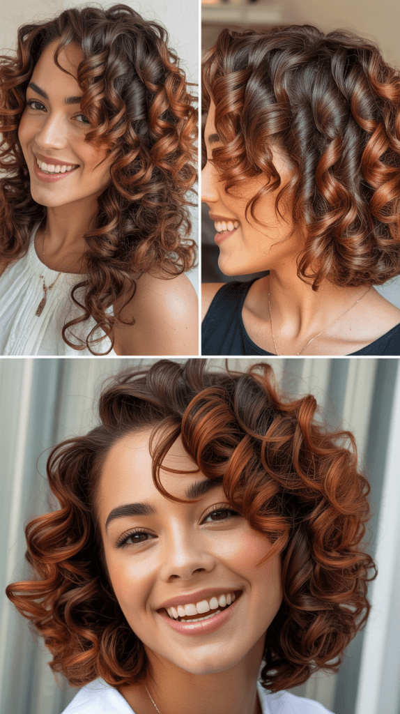 Bronze Brown with Copper Highlights