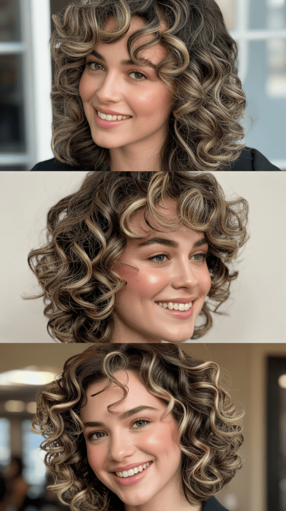 Taupe Brown with Ash Blonde Highlights