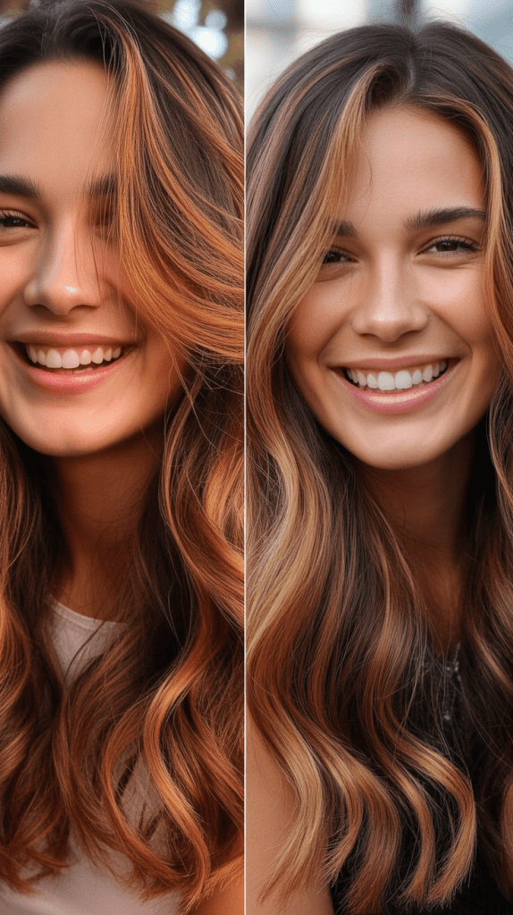 Copper and Caramel Mix