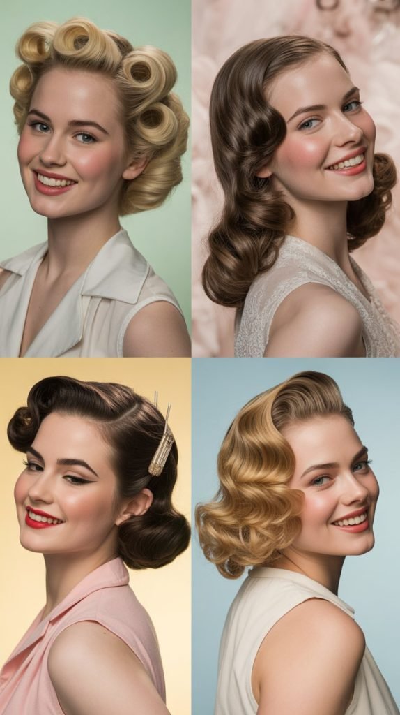  Vintage Pin-Up Curls