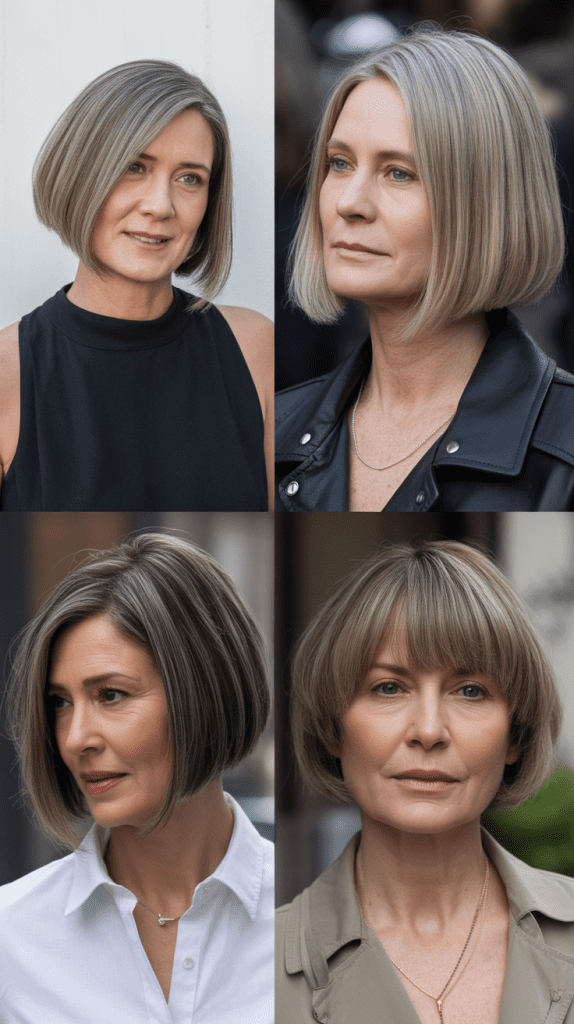 Blunt Cut Bob for Statement-Making
